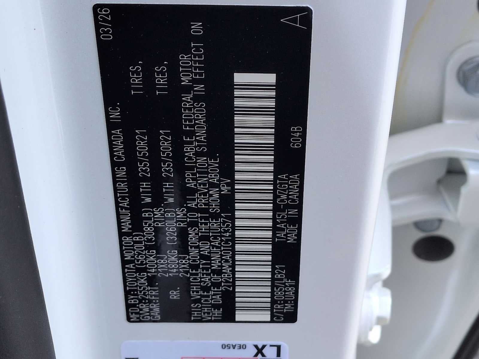 2026 Lexus RX RX 350 Premium+ AWD