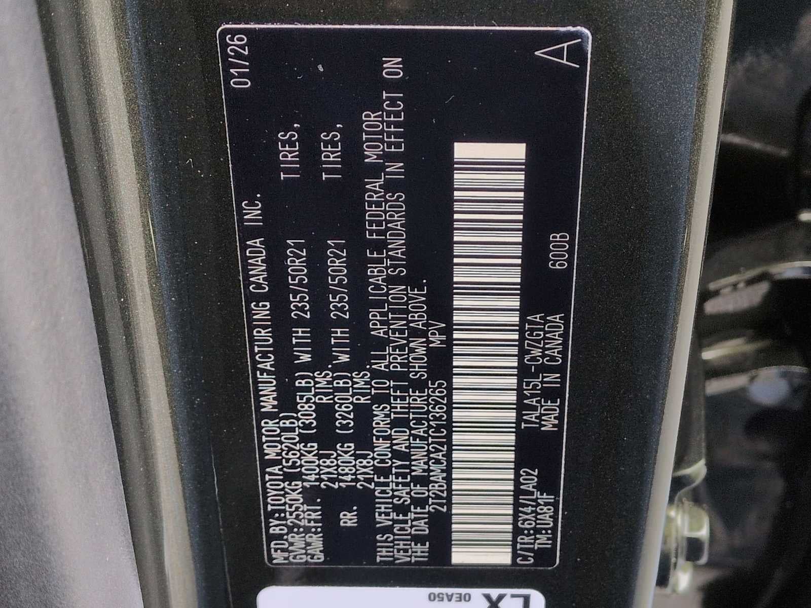 2026 Lexus RX RX 350 Luxury AWD