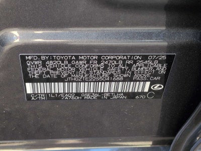 2025 Lexus IS IS 350 F SPORT AWD