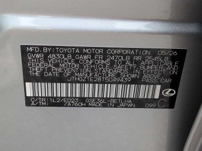 2026 Lexus IS IS 350 F SPORT AWD