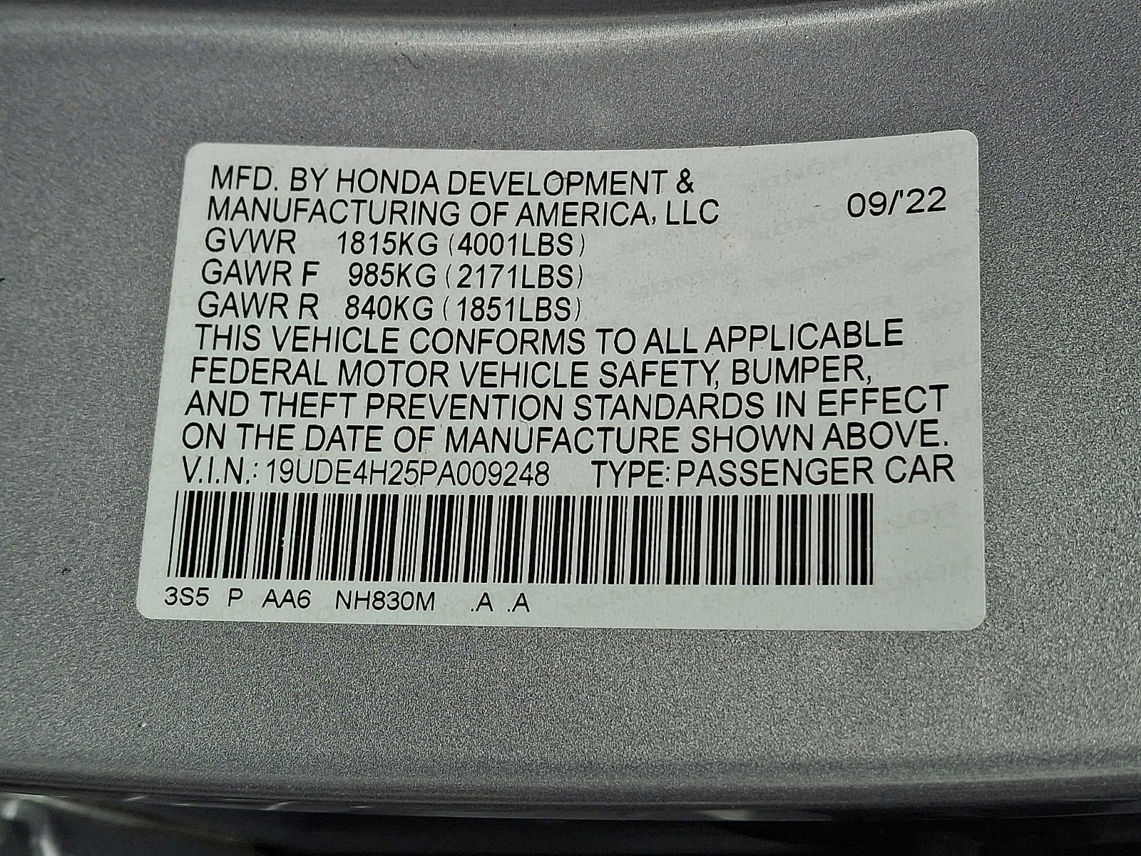 2023 Acura Integra CVT