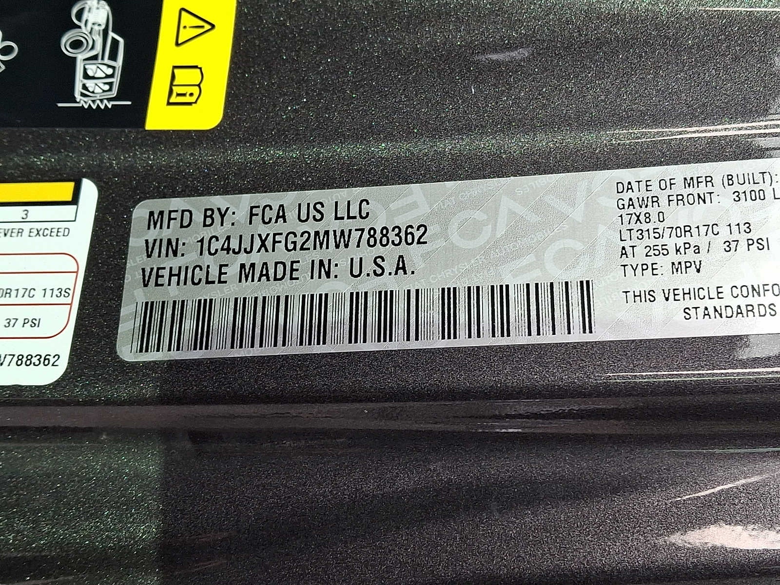 2021 Jeep Wrangler Unlimited Rubicon