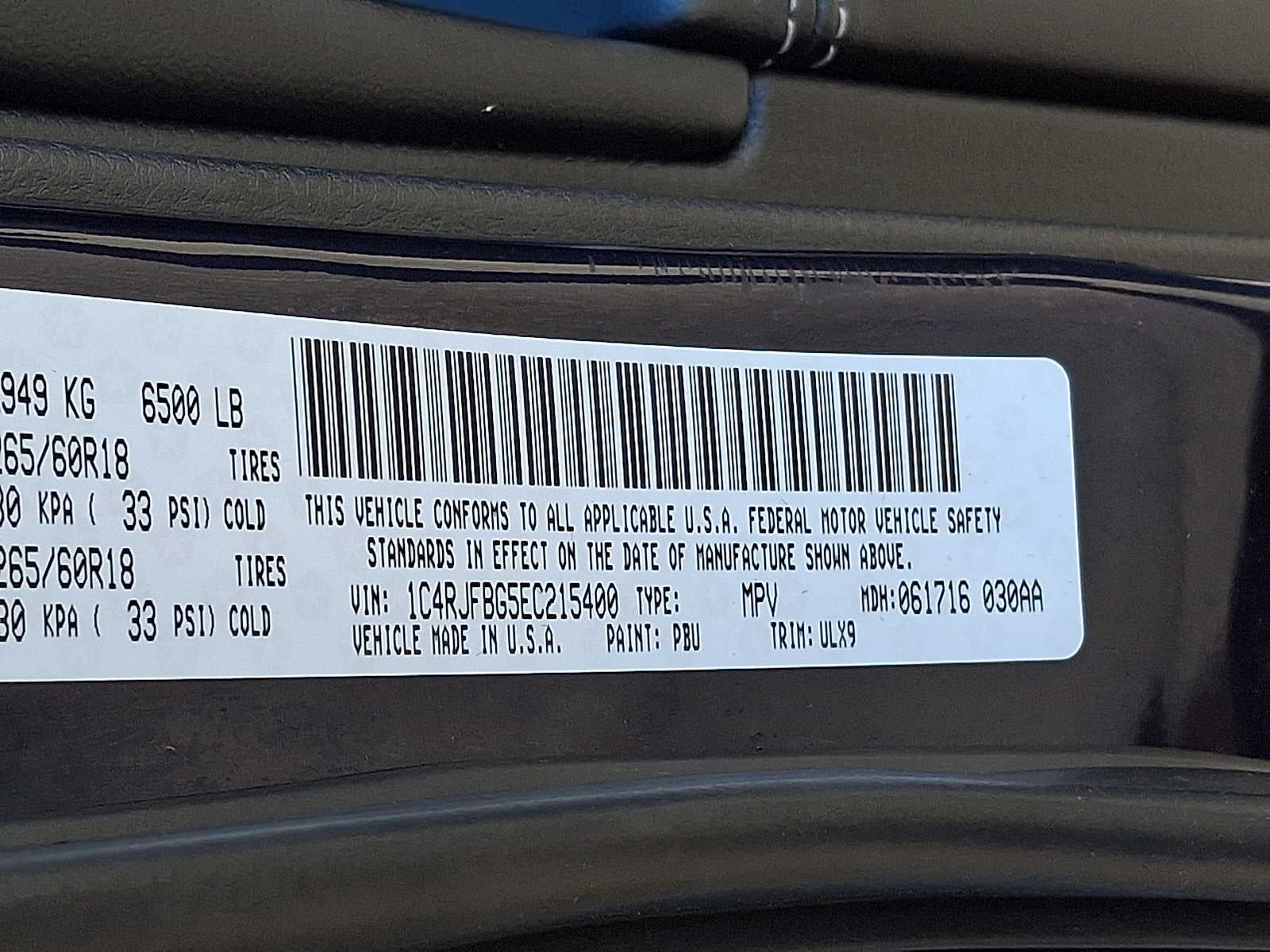 2014 Jeep Grand Cherokee Limited