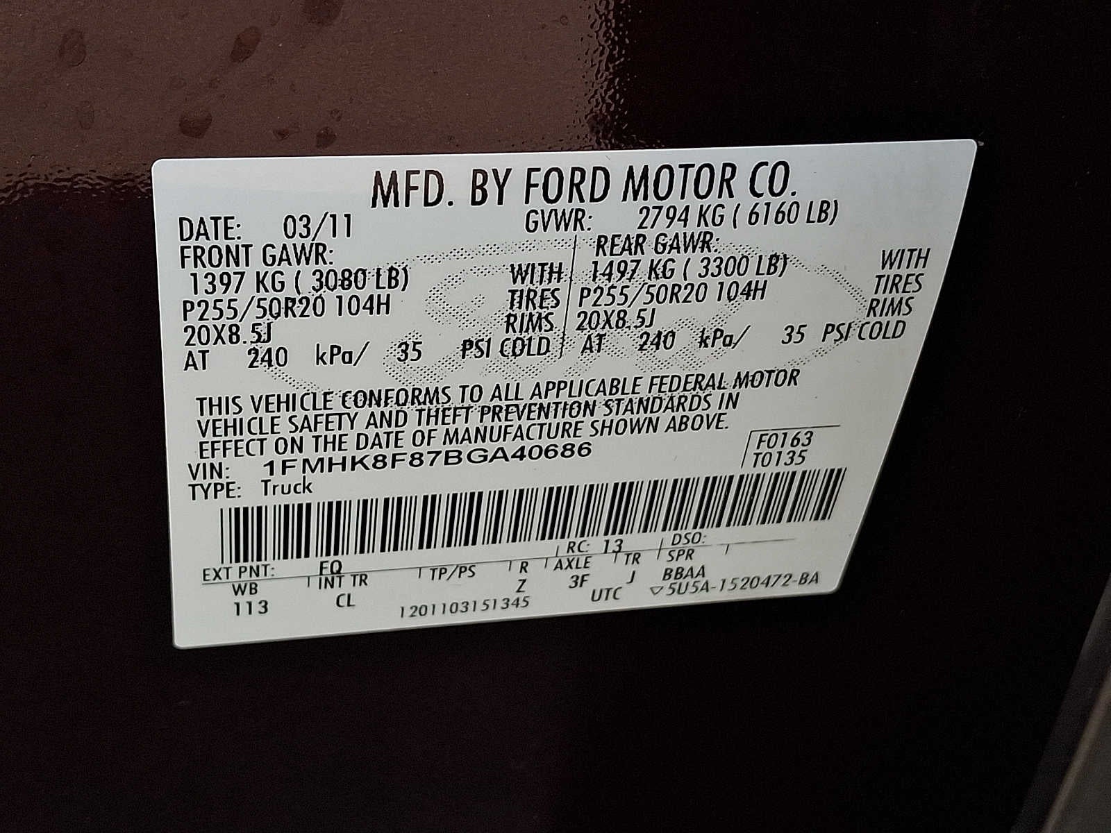 2011 Ford Explorer Limited