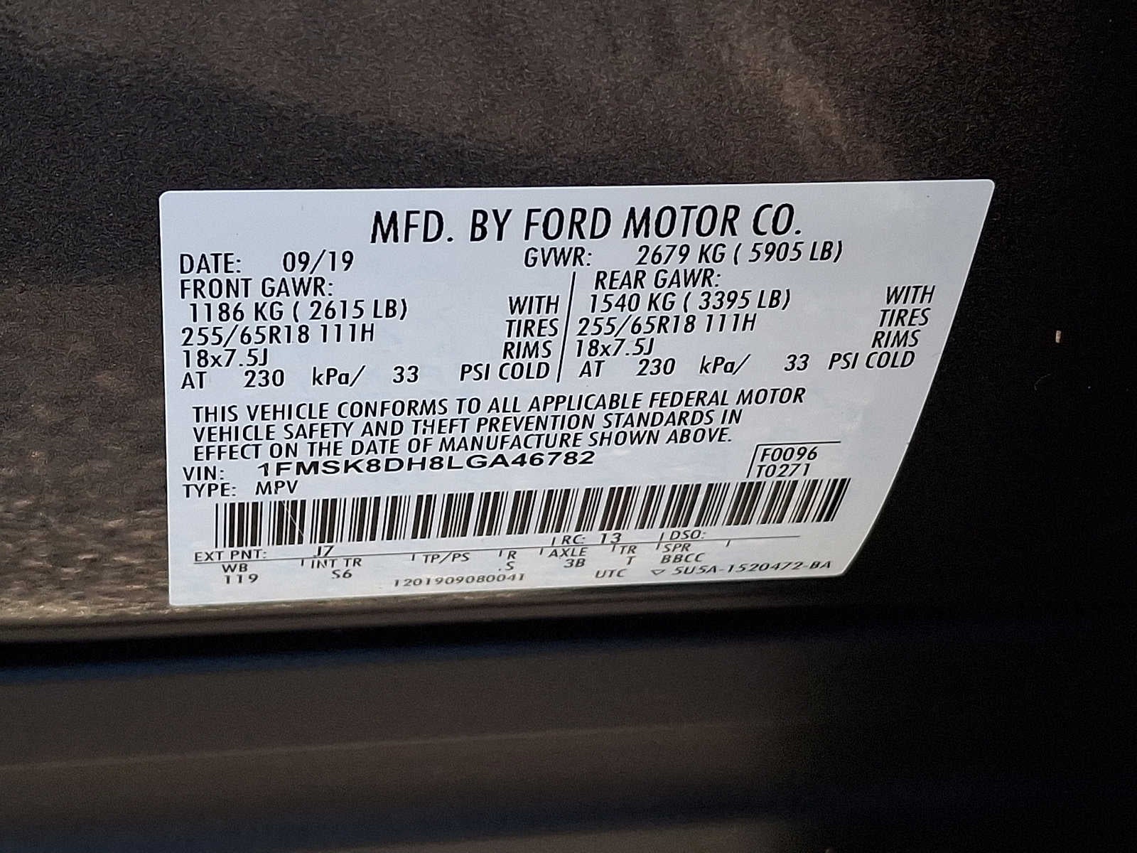 2020 Ford Explorer XLT