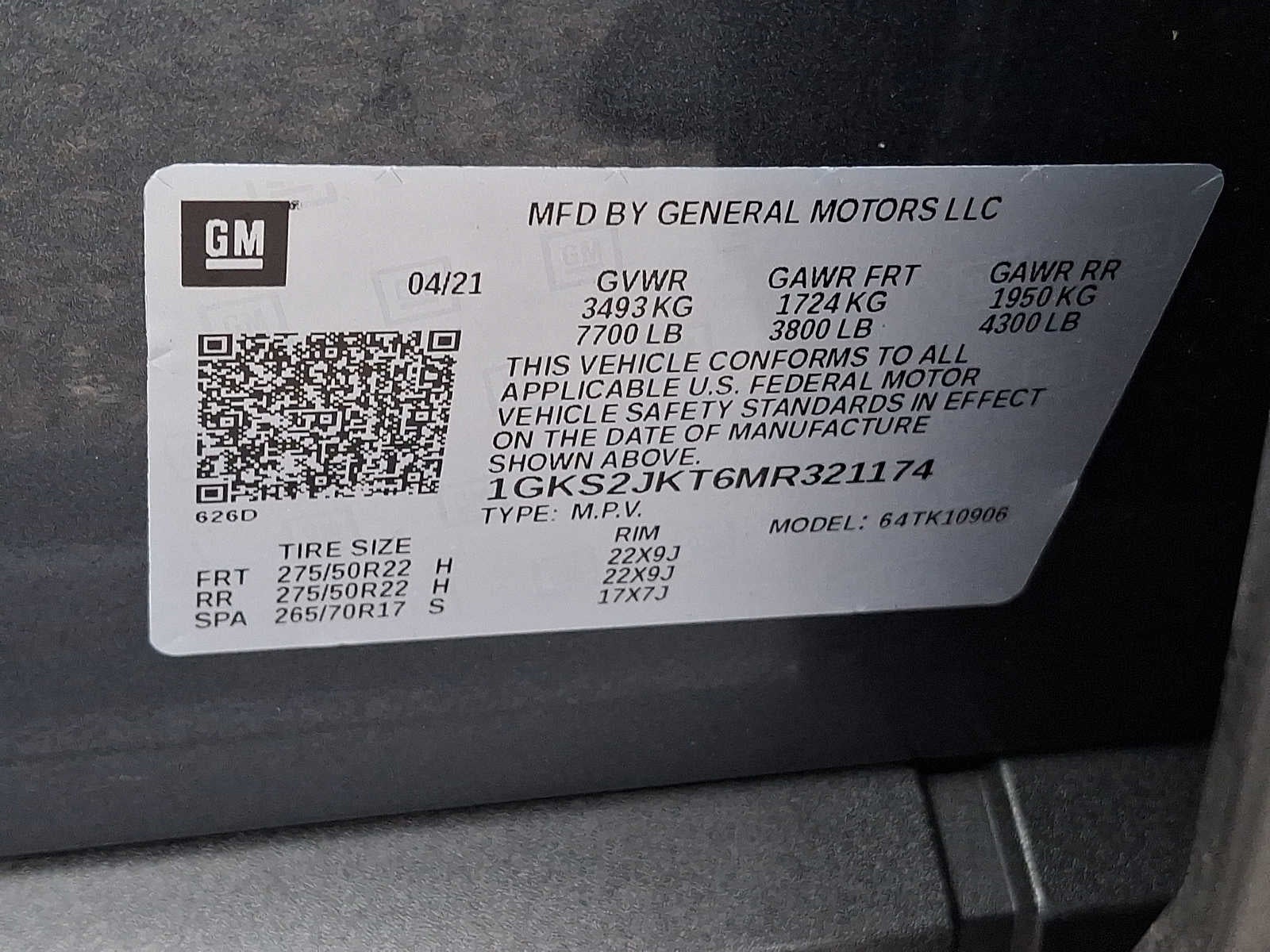 2021 GMC Yukon Denali Denali