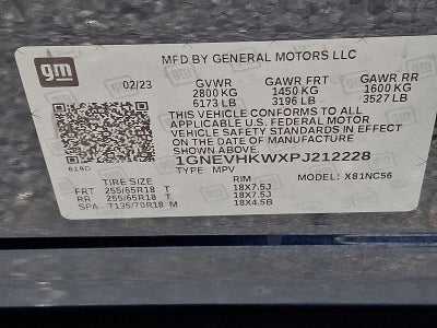 2023 Chevrolet Traverse LT Leather
