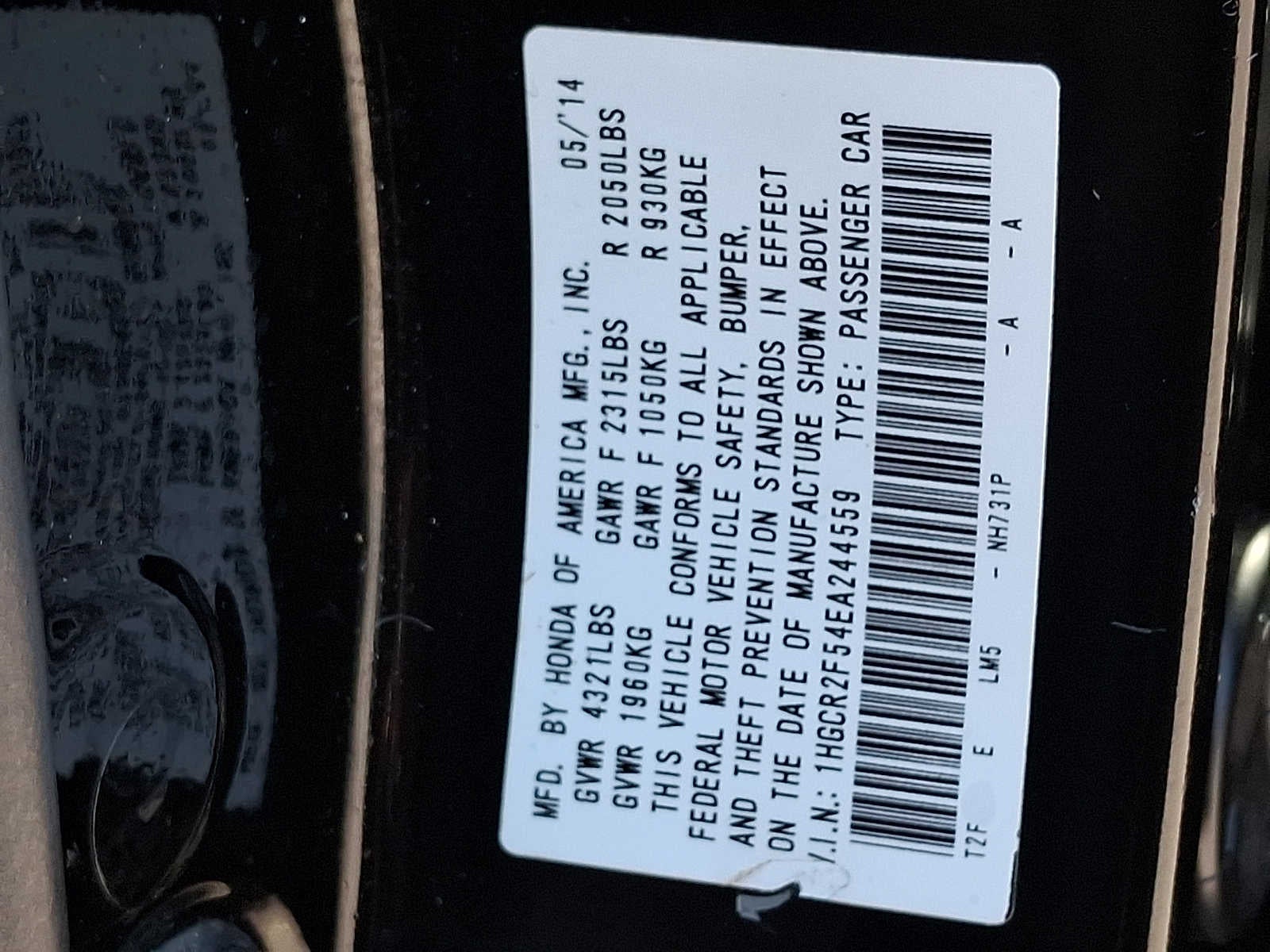 2014 Honda Accord Sport