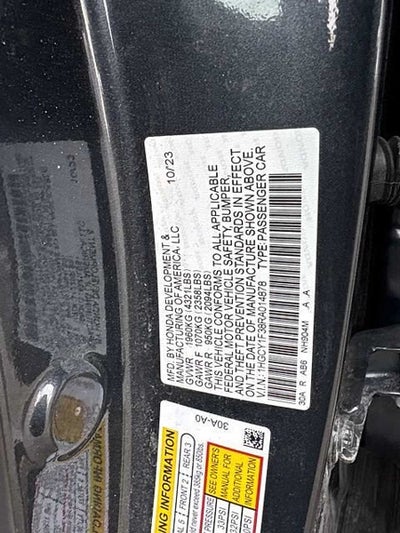 2024 Honda Accord EX CVT
