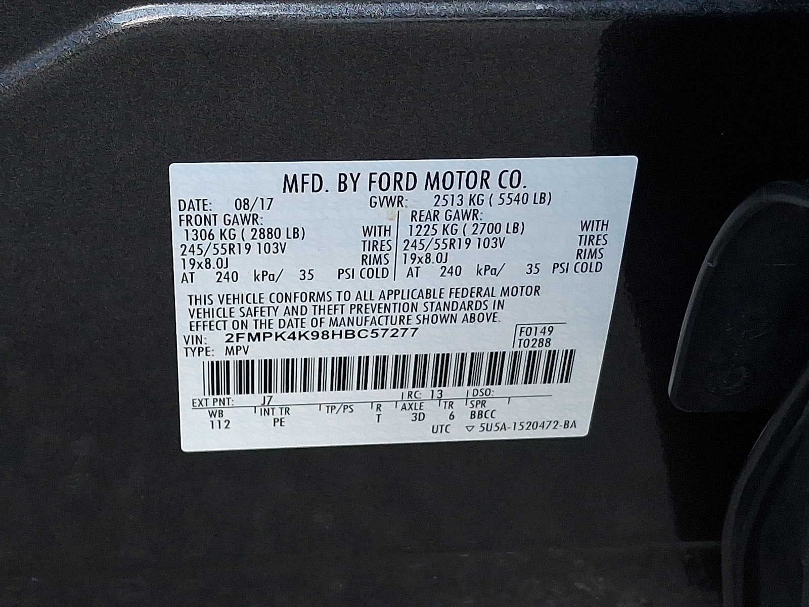2017 Ford Edge Titanium