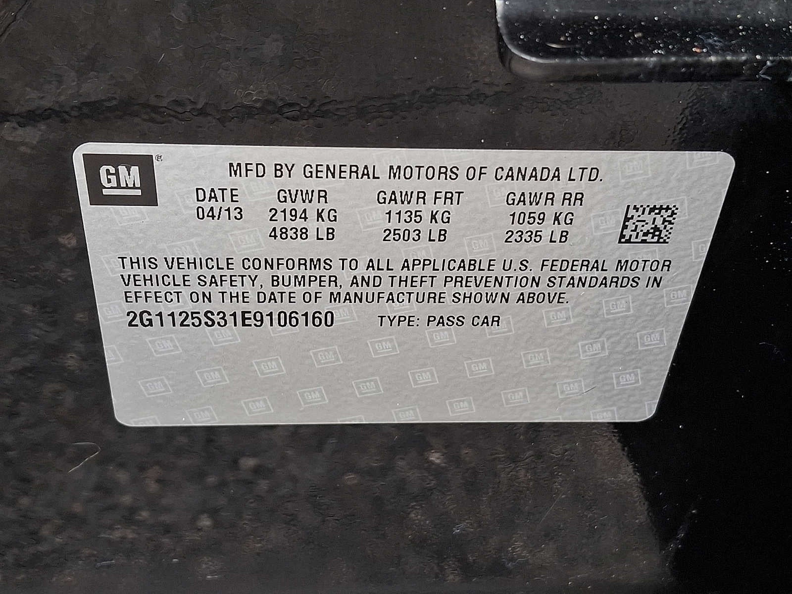 2014 Chevrolet Impala LT