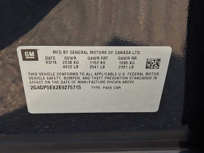 2014 Buick Regal Premium I