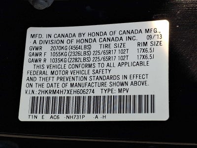 2014 Honda CR-V EX-L