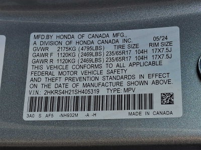 2025 Honda CR-V LX