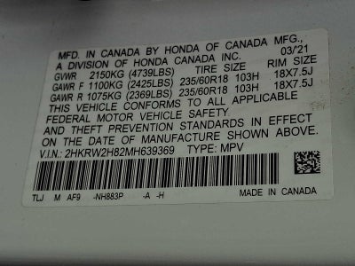 2021 Honda CR-V EX-L