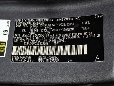 2022 Lexus RX RX 350 AWD