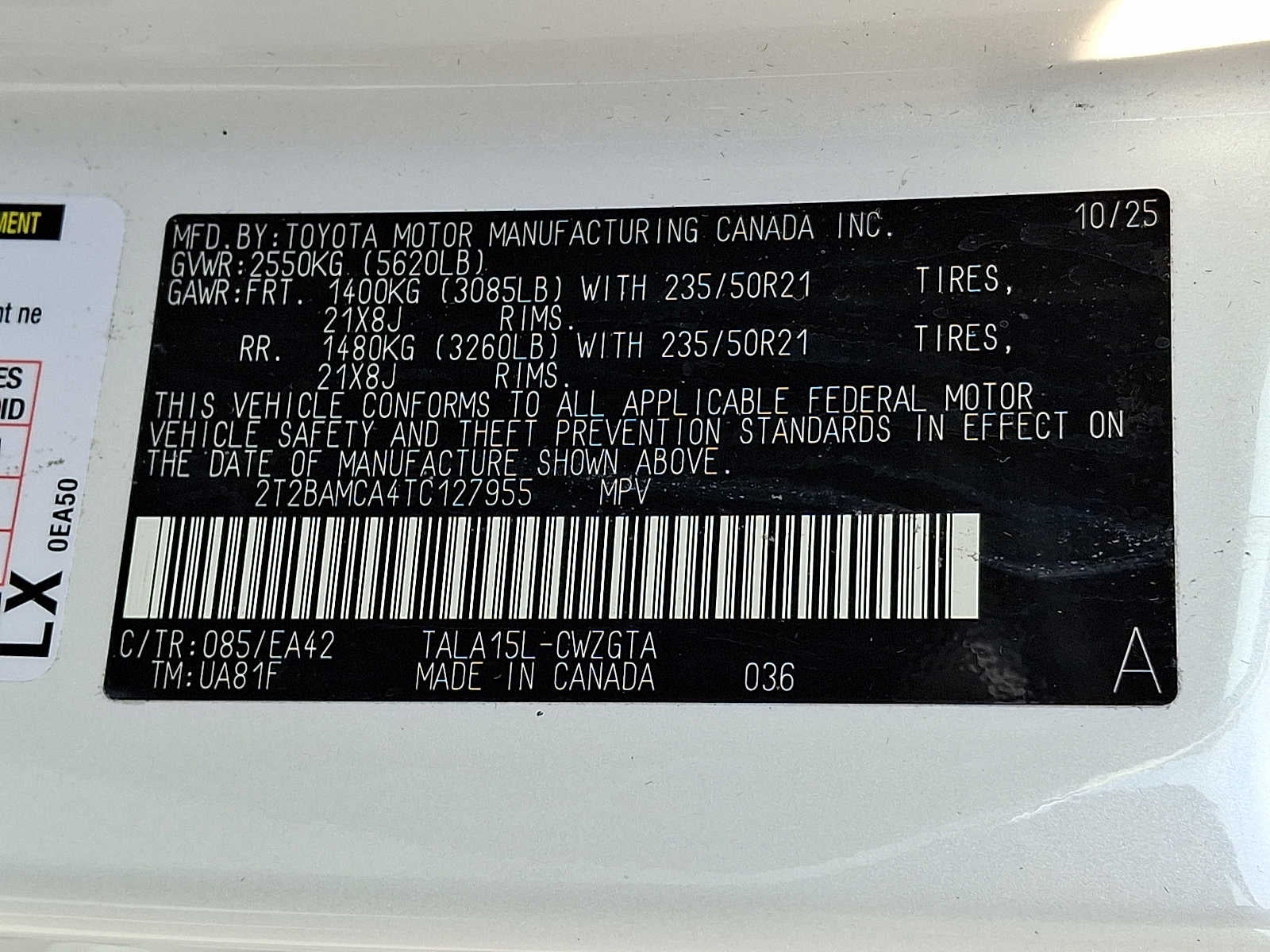 2026 Lexus RX 350 Premium