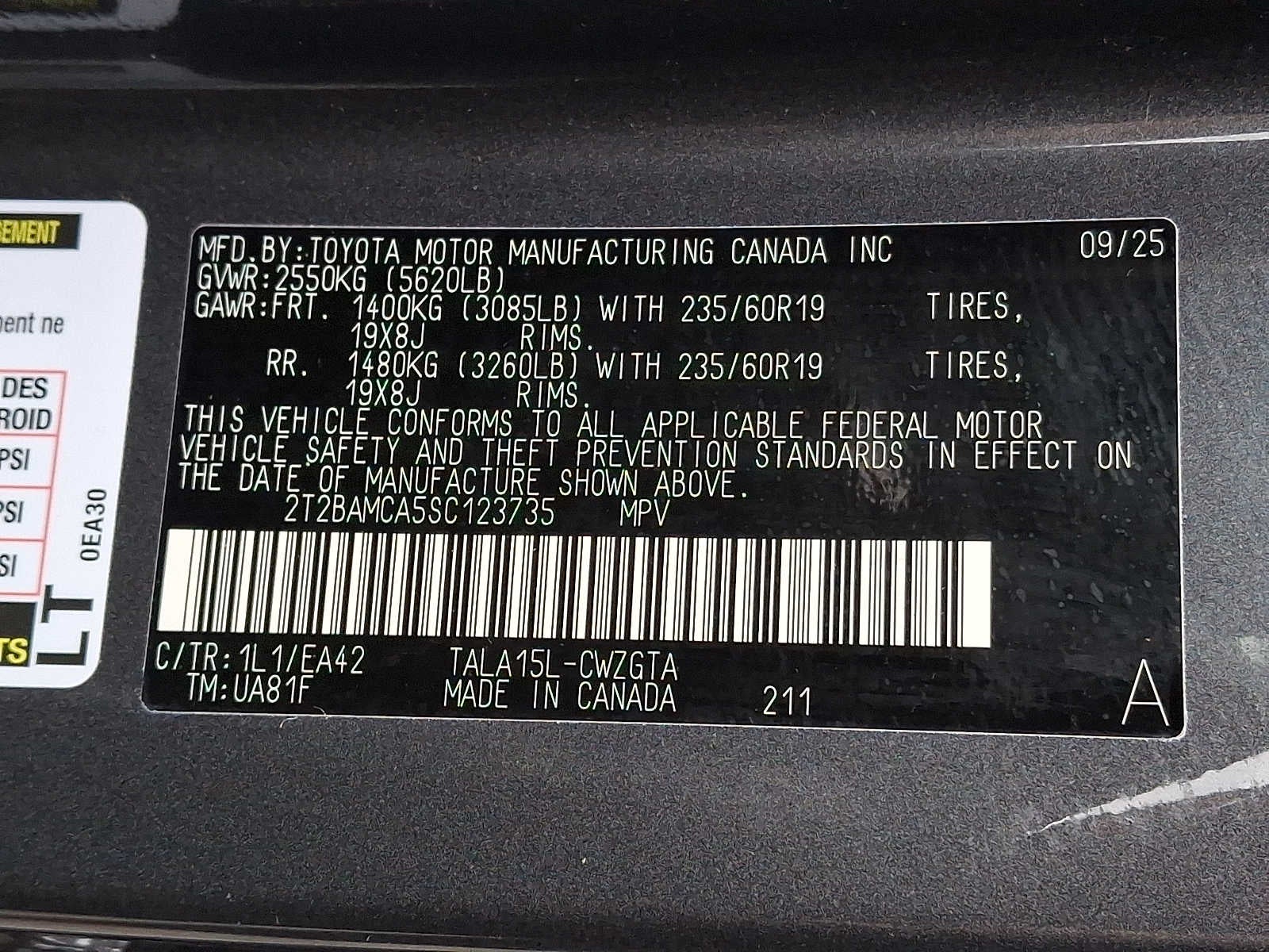 2025 Lexus RX 350 PREMIUM AWD PREMIUM