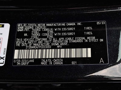 2023 Lexus RX 350 Luxury