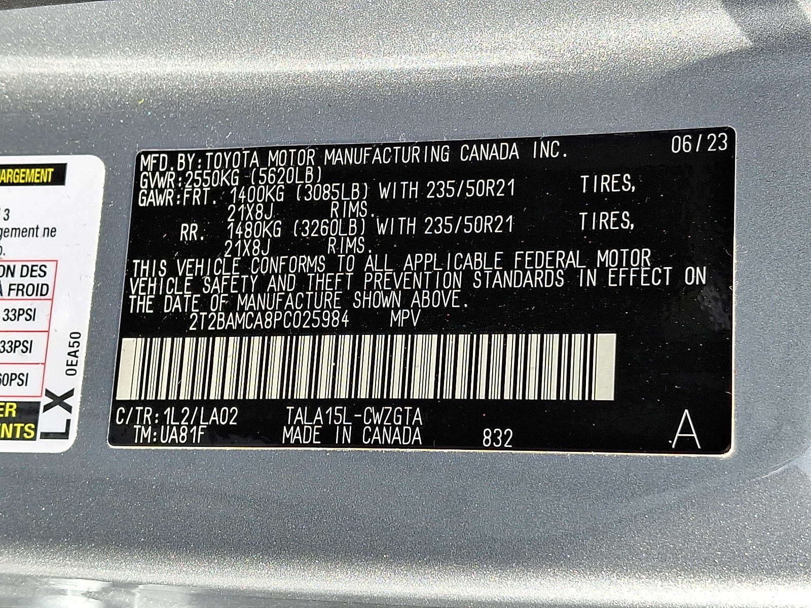 2023 Lexus RX RX 350 Luxury AWD