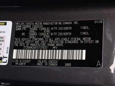 2026 Lexus RX 350 PREMIUM AWD PREMIUM