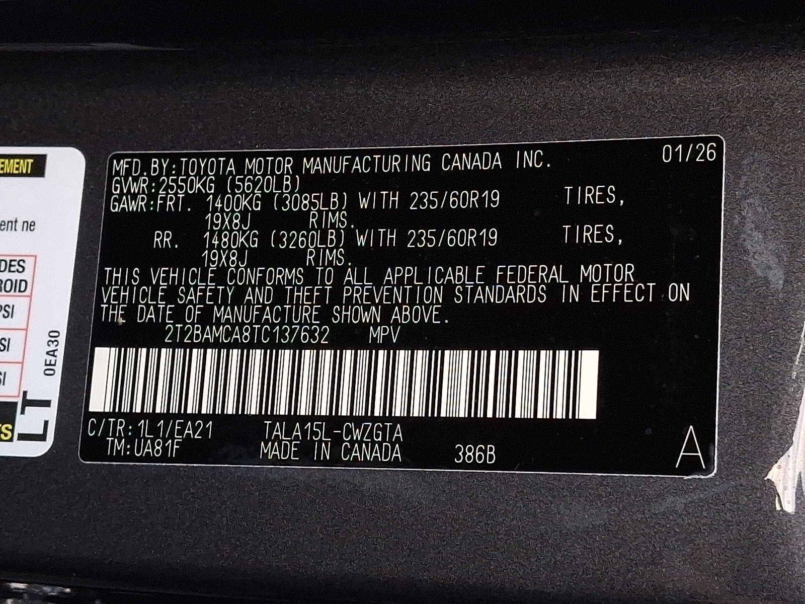 2026 Lexus RX 350 PREMIUM AWD PREMIUM