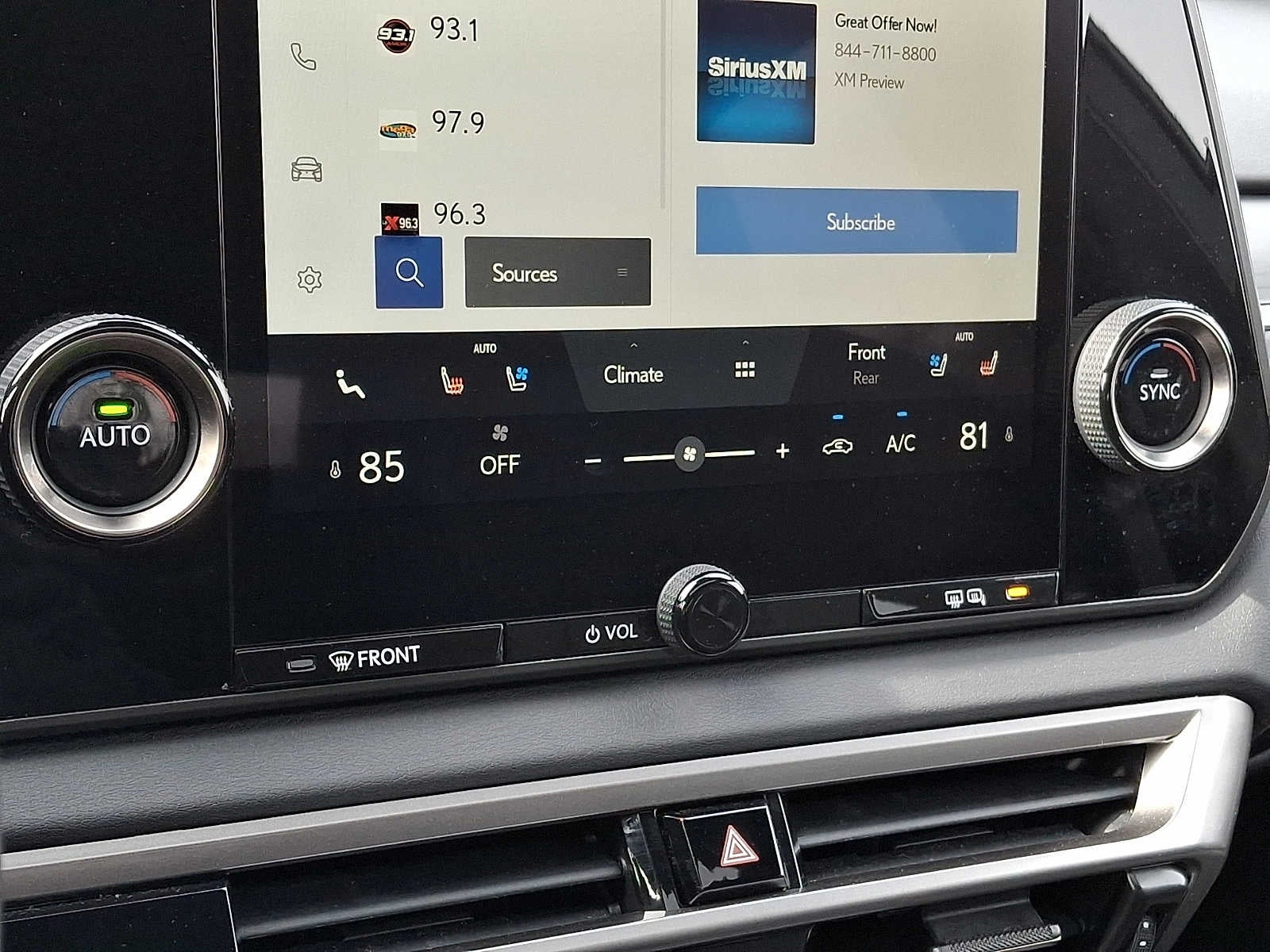 2023 Lexus RX F SPORT Handling