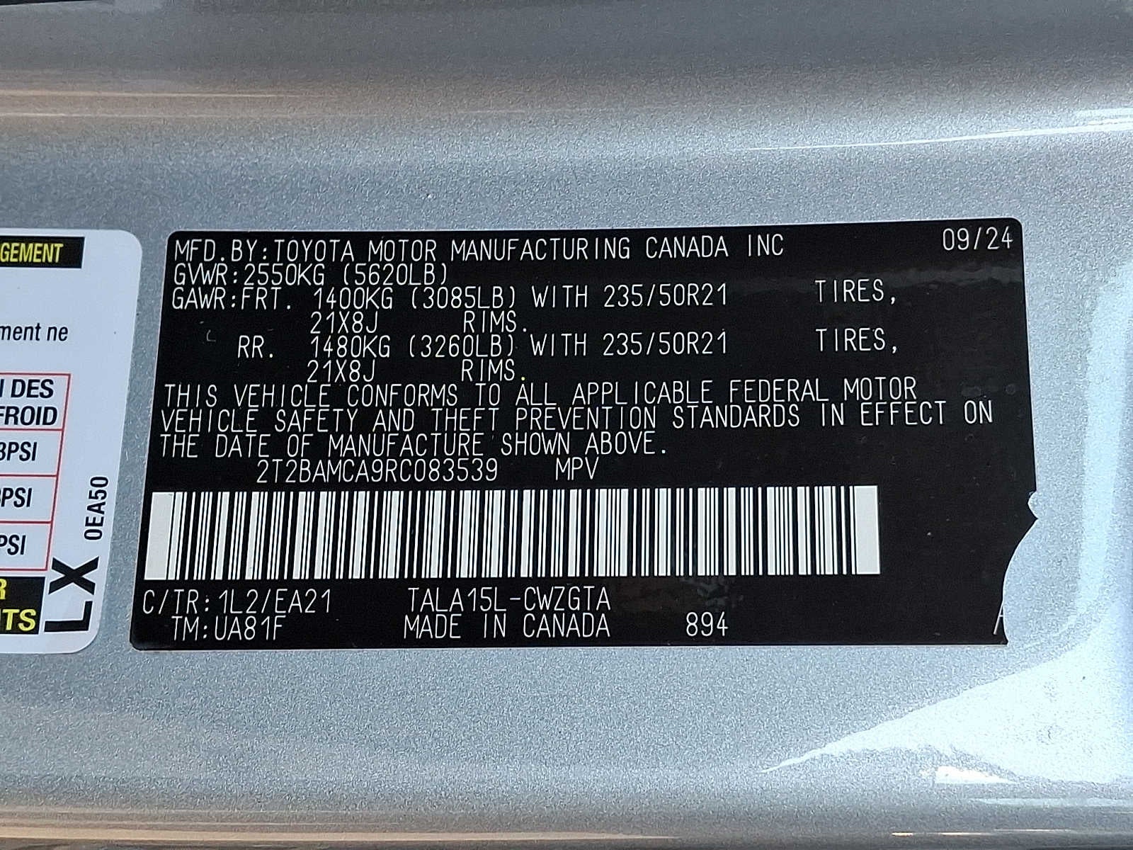 2024 Lexus RX RX 350 Premium AWD