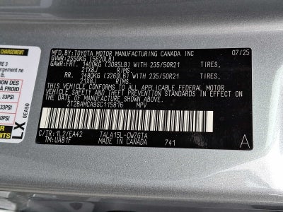 2025 Lexus RX 350 PREMIUM AWD PREMIUM