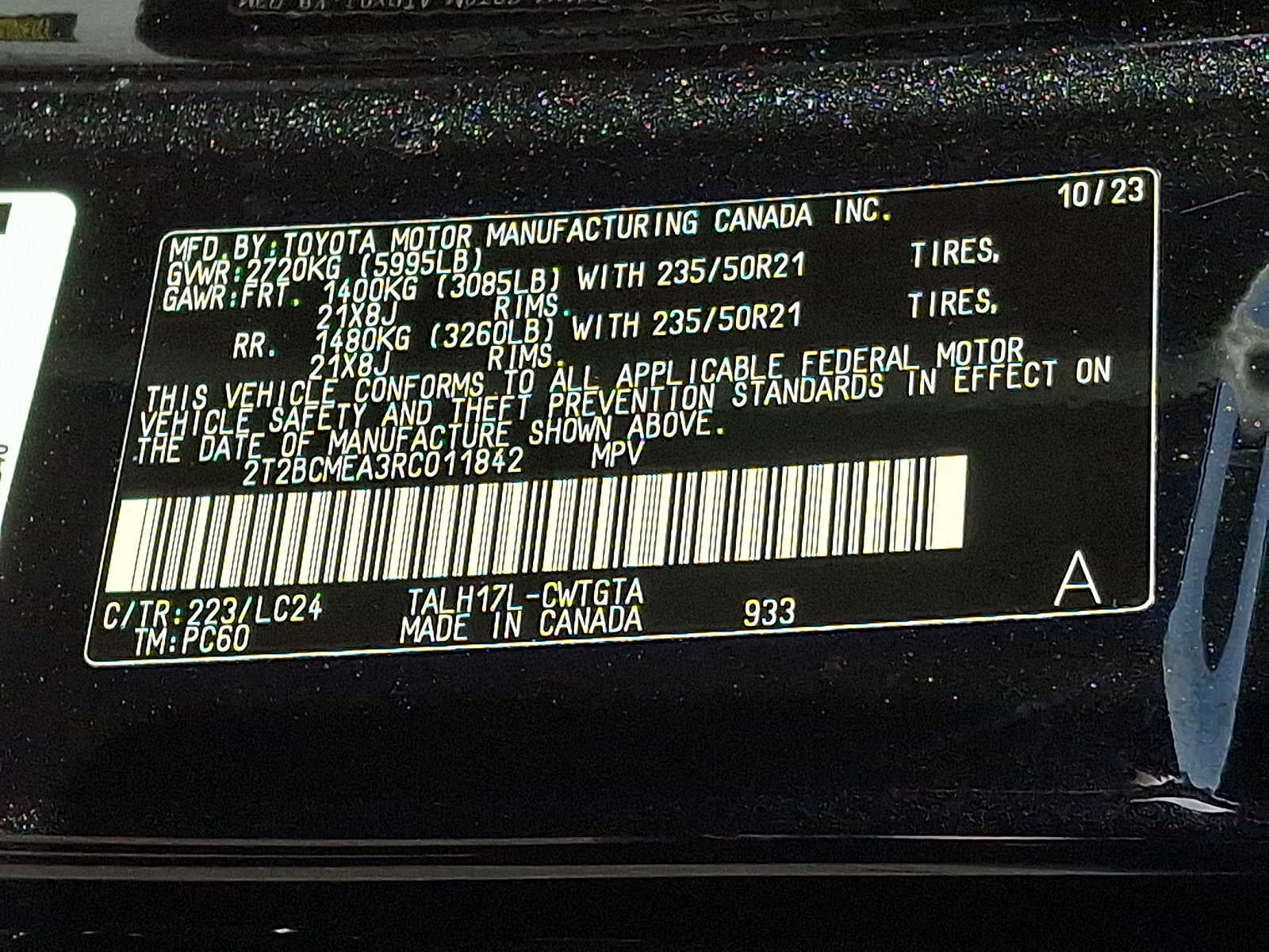 2024 Lexus RX RX 500h F SPORT Performance AWD