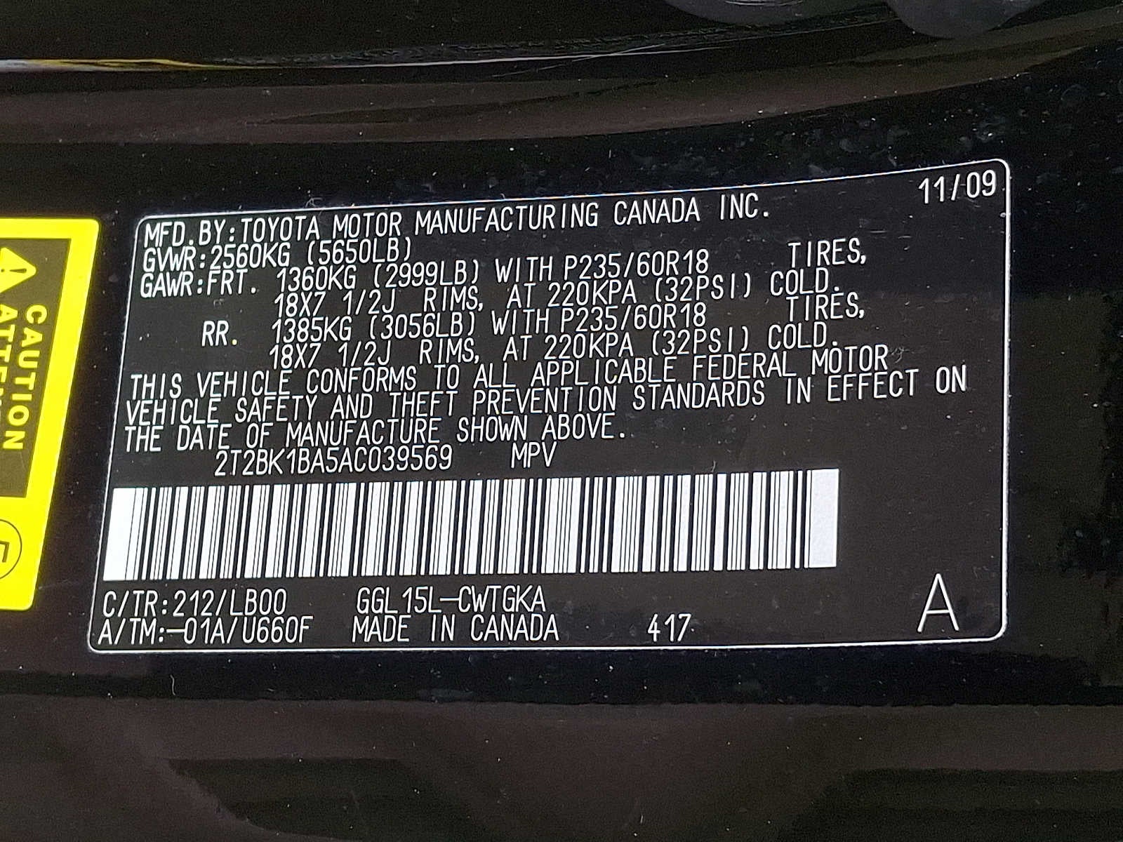 2010 Lexus RX 350 AWD 4dr