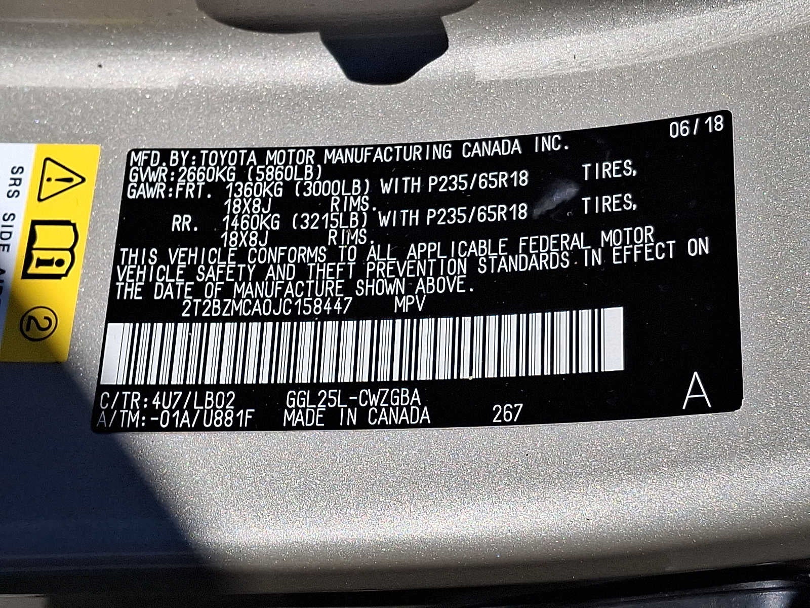 2018 Lexus RX 350 RX 350 AWD