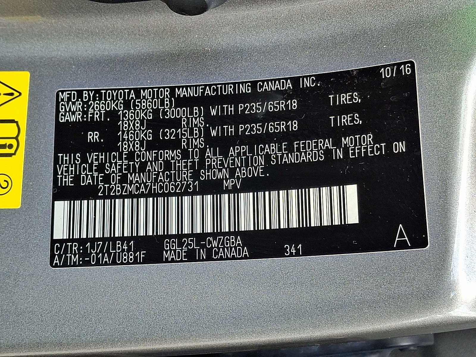 2017 Lexus RX 350 RX 350 AWD