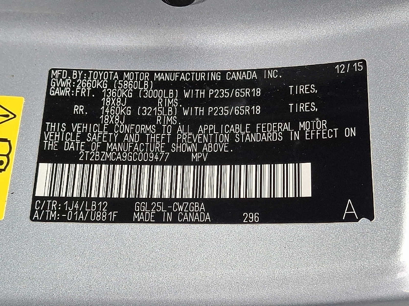 2016 Lexus RX 350 AWD 4dr
