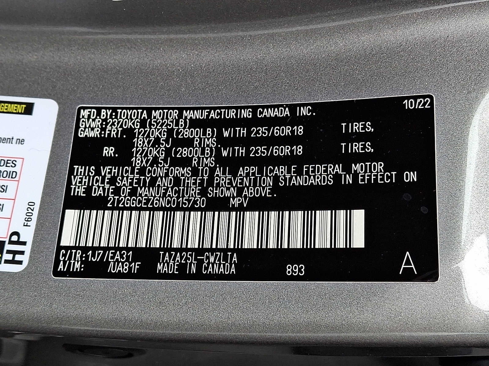 2022 Lexus NX 350 Premium