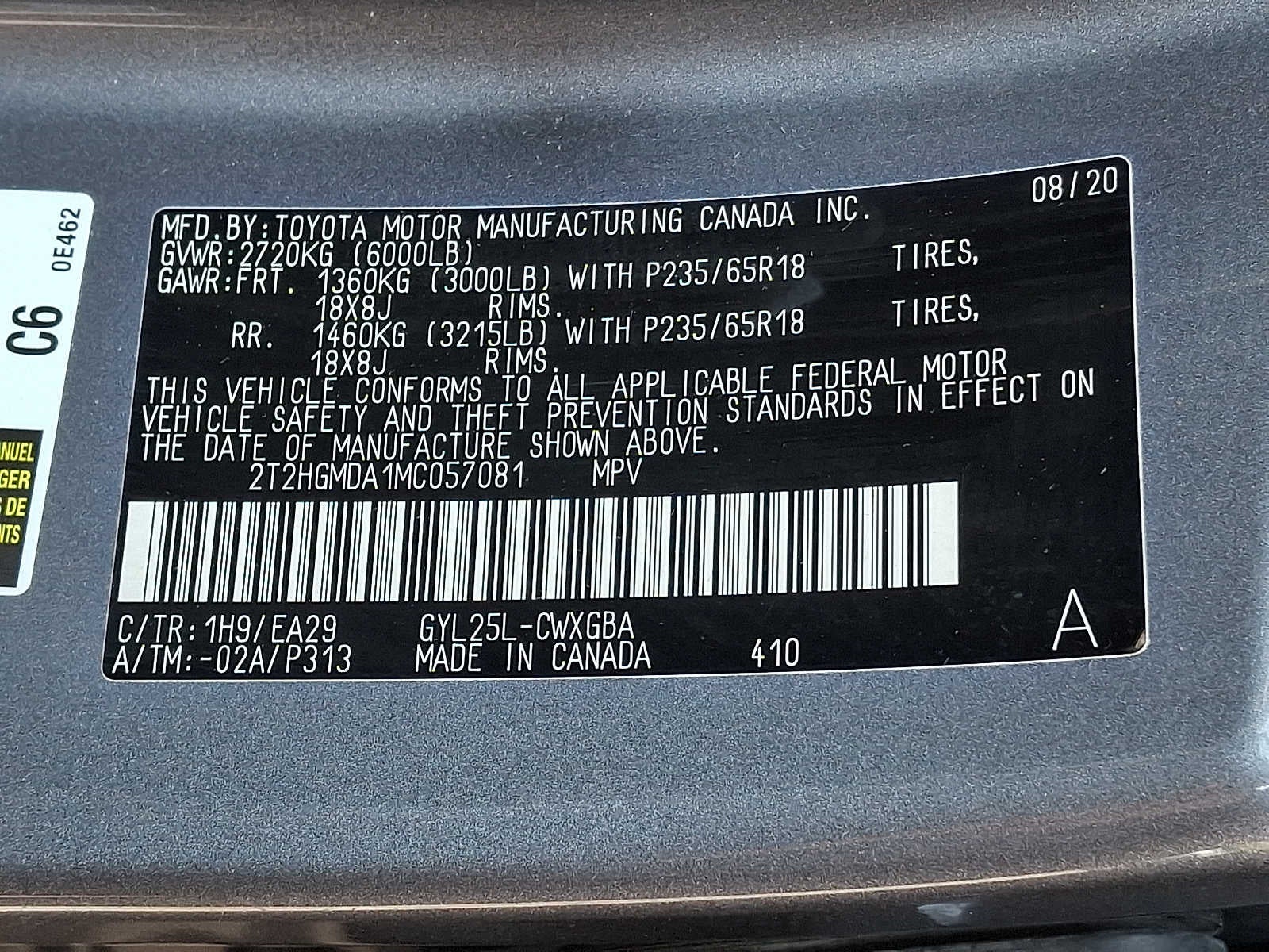 2021 Lexus RX 450h RX 450h AWD