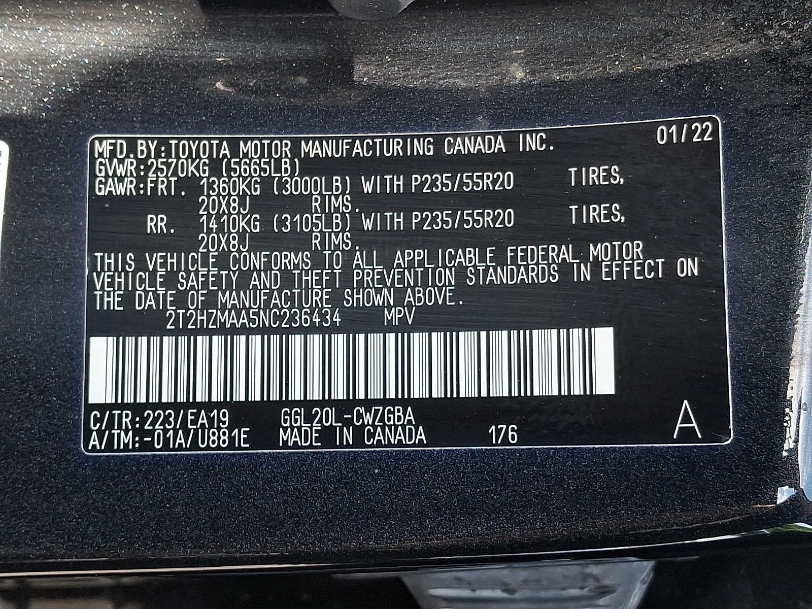2022 Lexus RX 350 RX 350 FWD