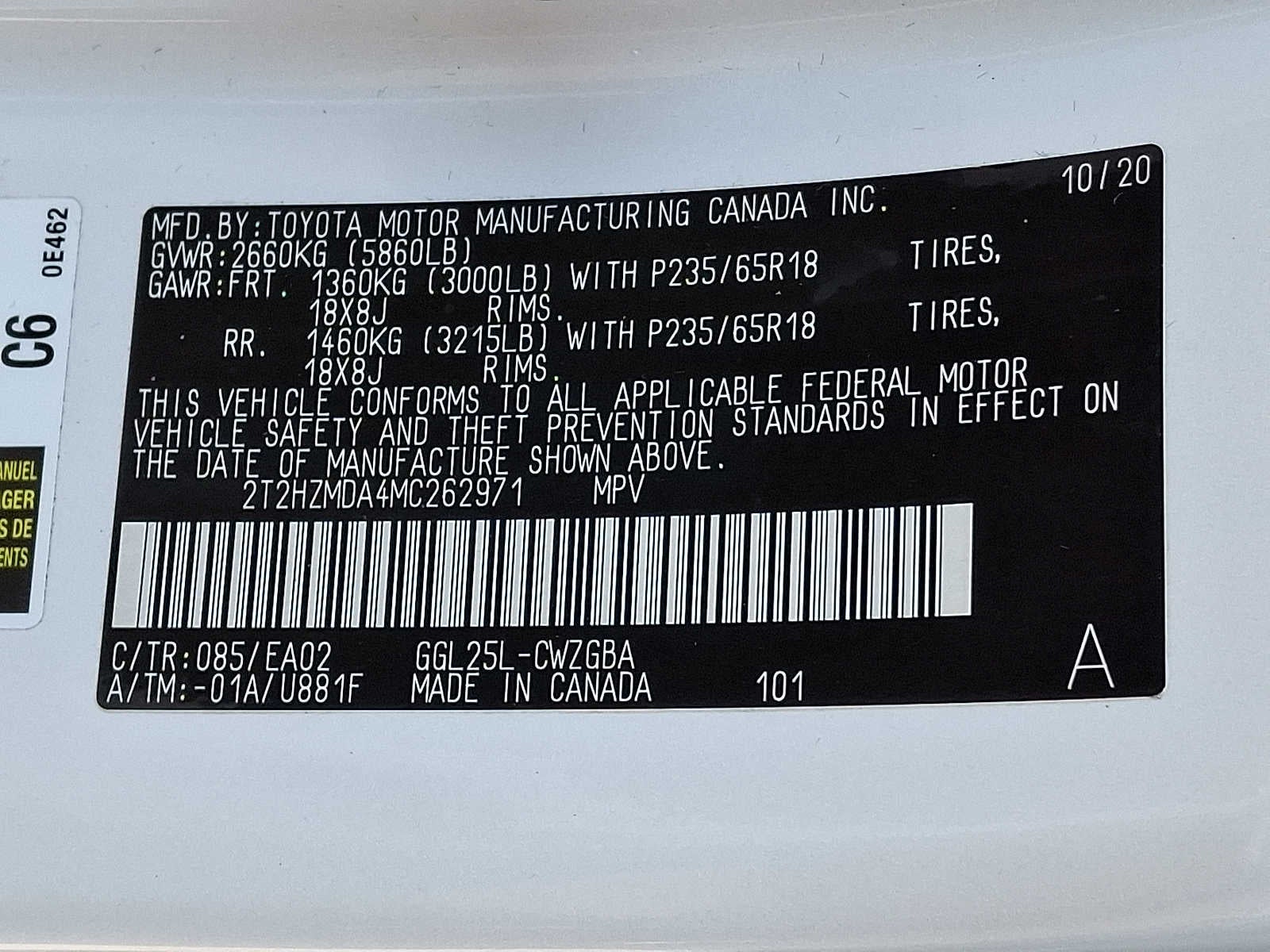 2021 Lexus RX RX 350 AWD