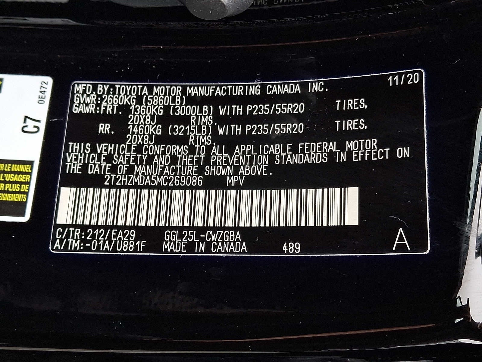 2021 Lexus RX 350 RX 350 AWD