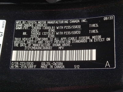 2022 Lexus RX 350 F SPORT PERFORMANCE AWD F SPORT PERFORMANCE AWD