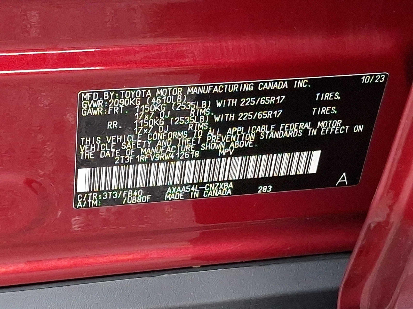 2024 Toyota RAV4 LE