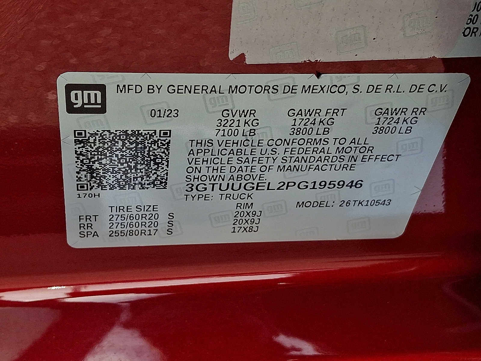 2023 GMC Sierra 1500 4WD Crew Cab 147 Denali