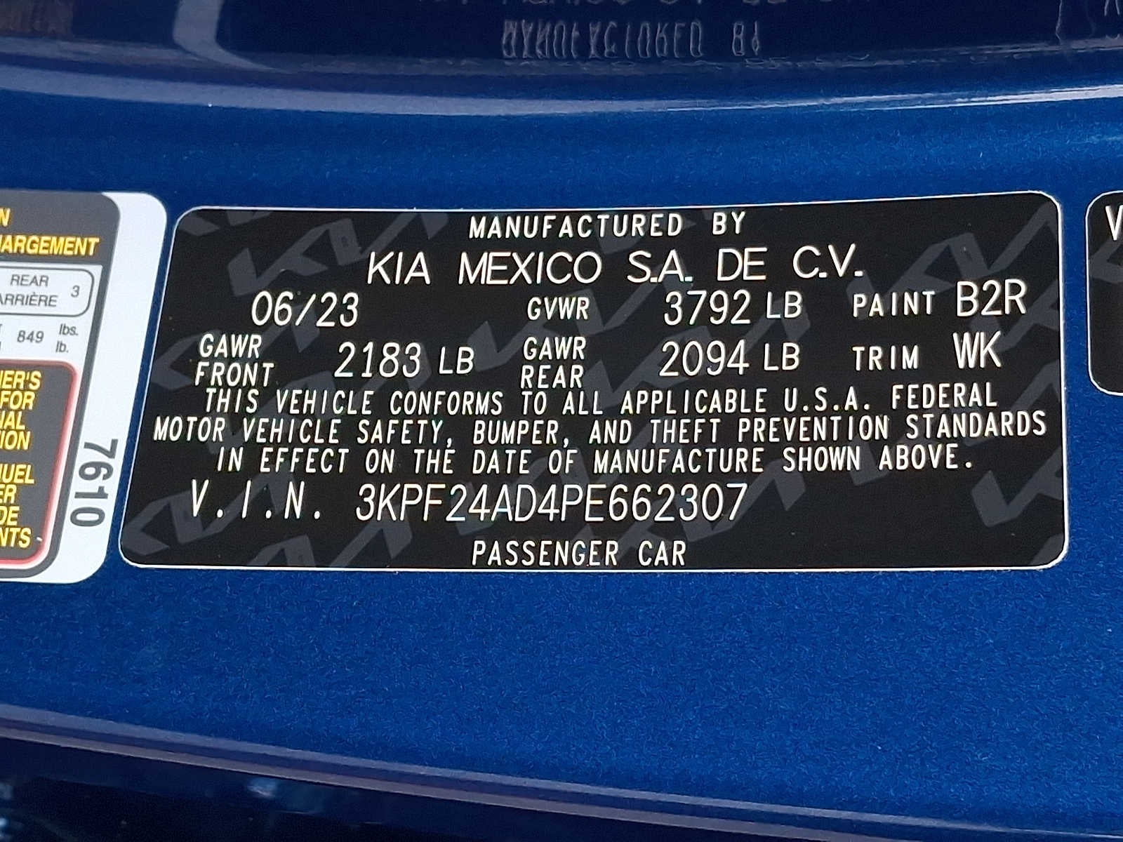 2023 Kia Forte LXS