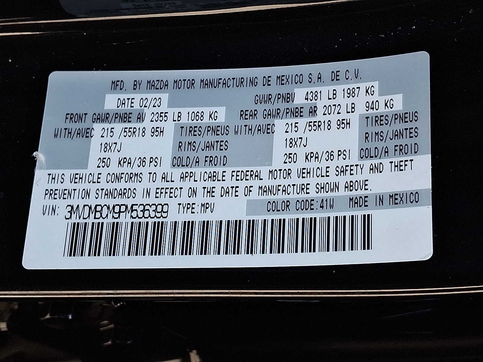 2023 Mazda Mazda CX-30 2.5 S Preferred Package