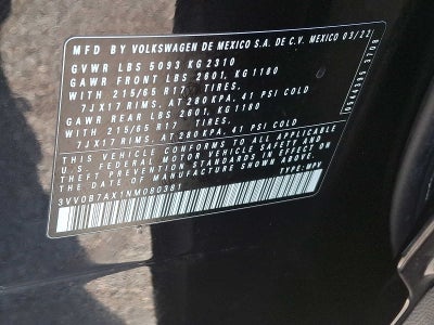 2022 Volkswagen Tiguan S