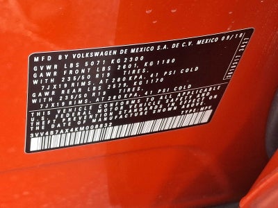 2019 Volkswagen Tiguan SEL Premium