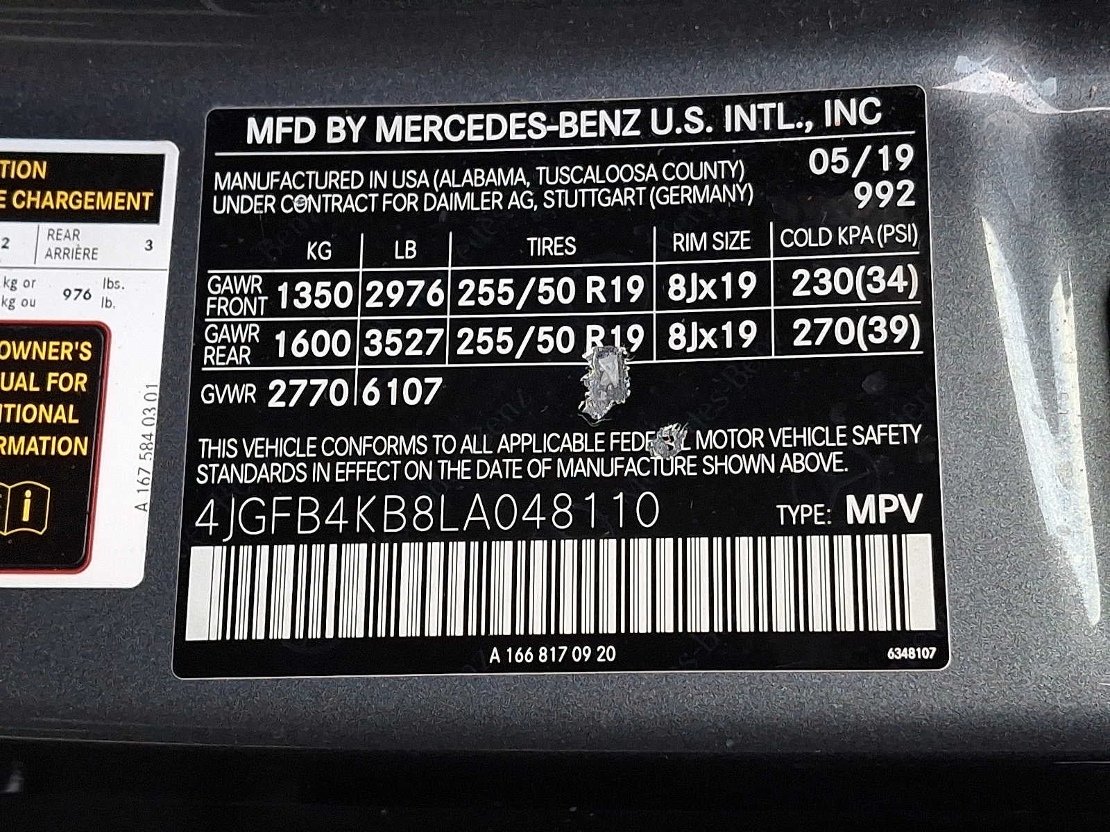 2020 Mercedes-Benz GLE GLE 350 4MATIC® SUV