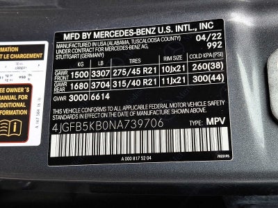 2022 Mercedes-Benz GLE 450 GLE 450