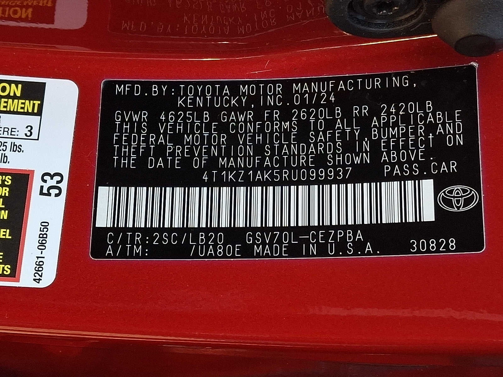 2024 Toyota Camry XSE V6