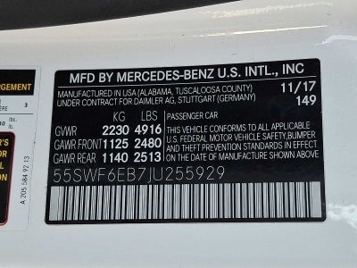 2018 Mercedes-Benz C-Class AMG® C 43 4MATIC® Sedan